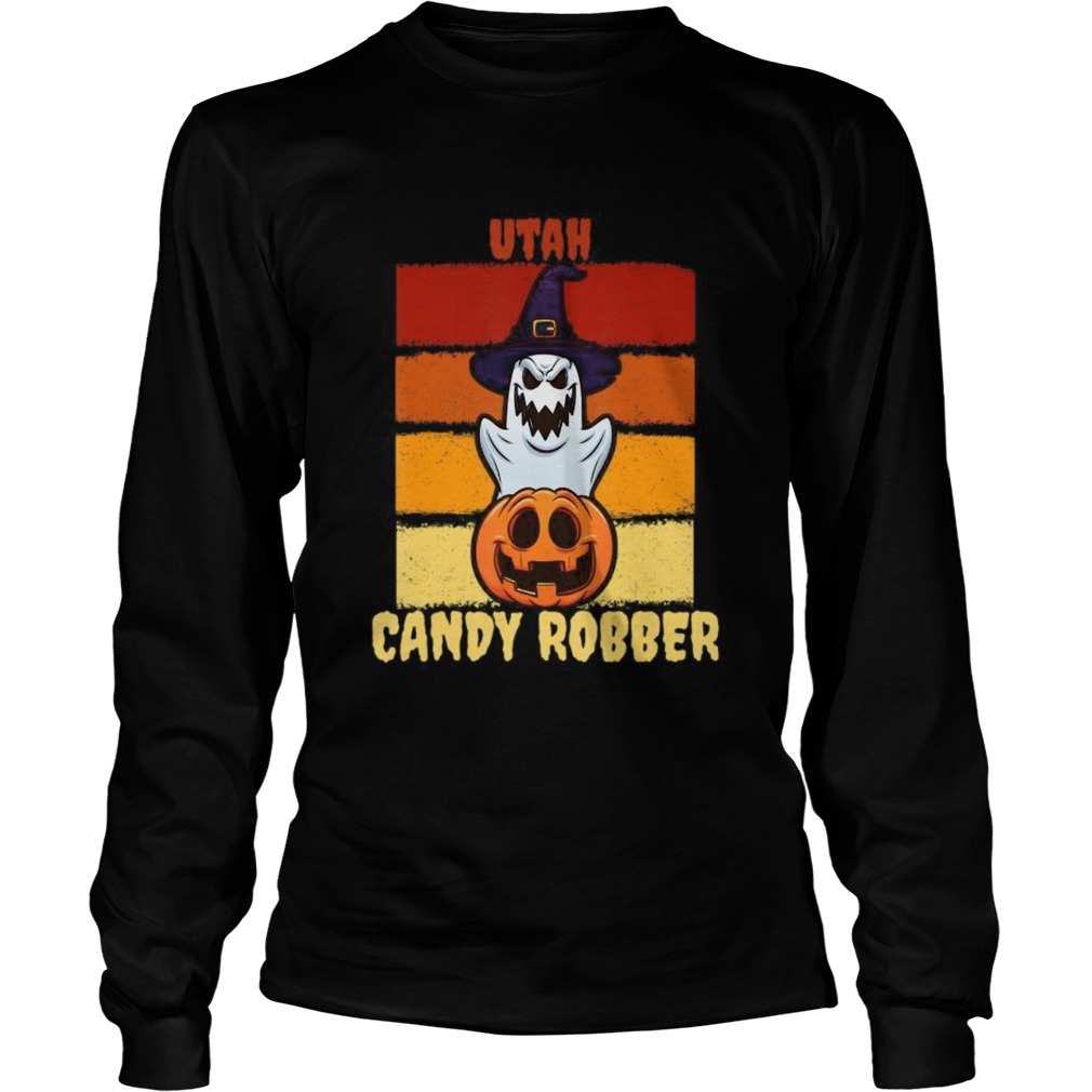 Utah Candy Robber Halloween Trick or Treat Party  Long Sleeve