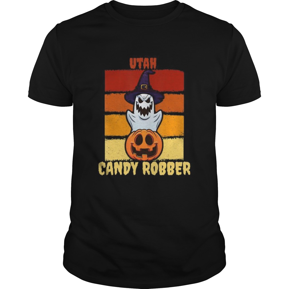 Utah Candy Robber Halloween Trick or Treat Party shirt