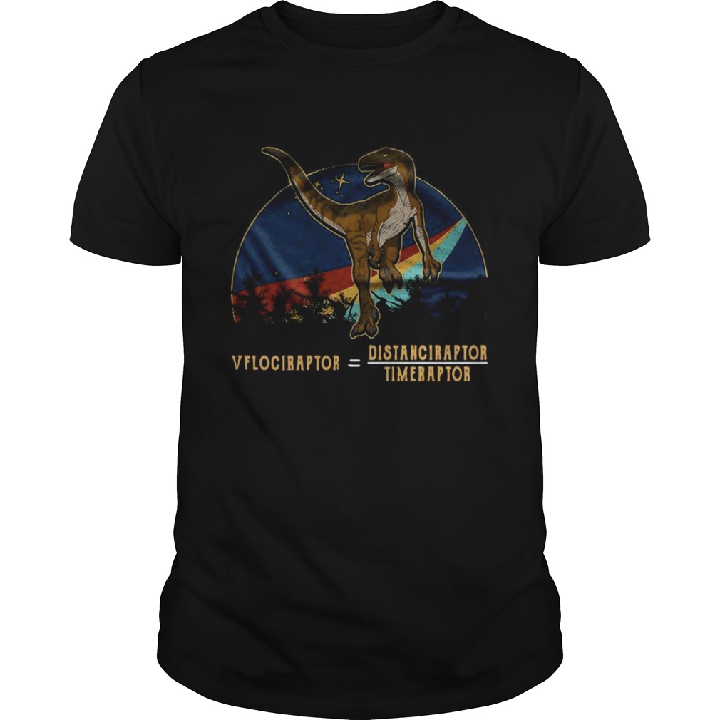 Velociraptor Distanceraptor Timeraptor  Unisex