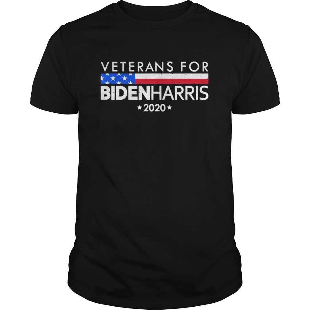 Veterans for Biden Harris shirt