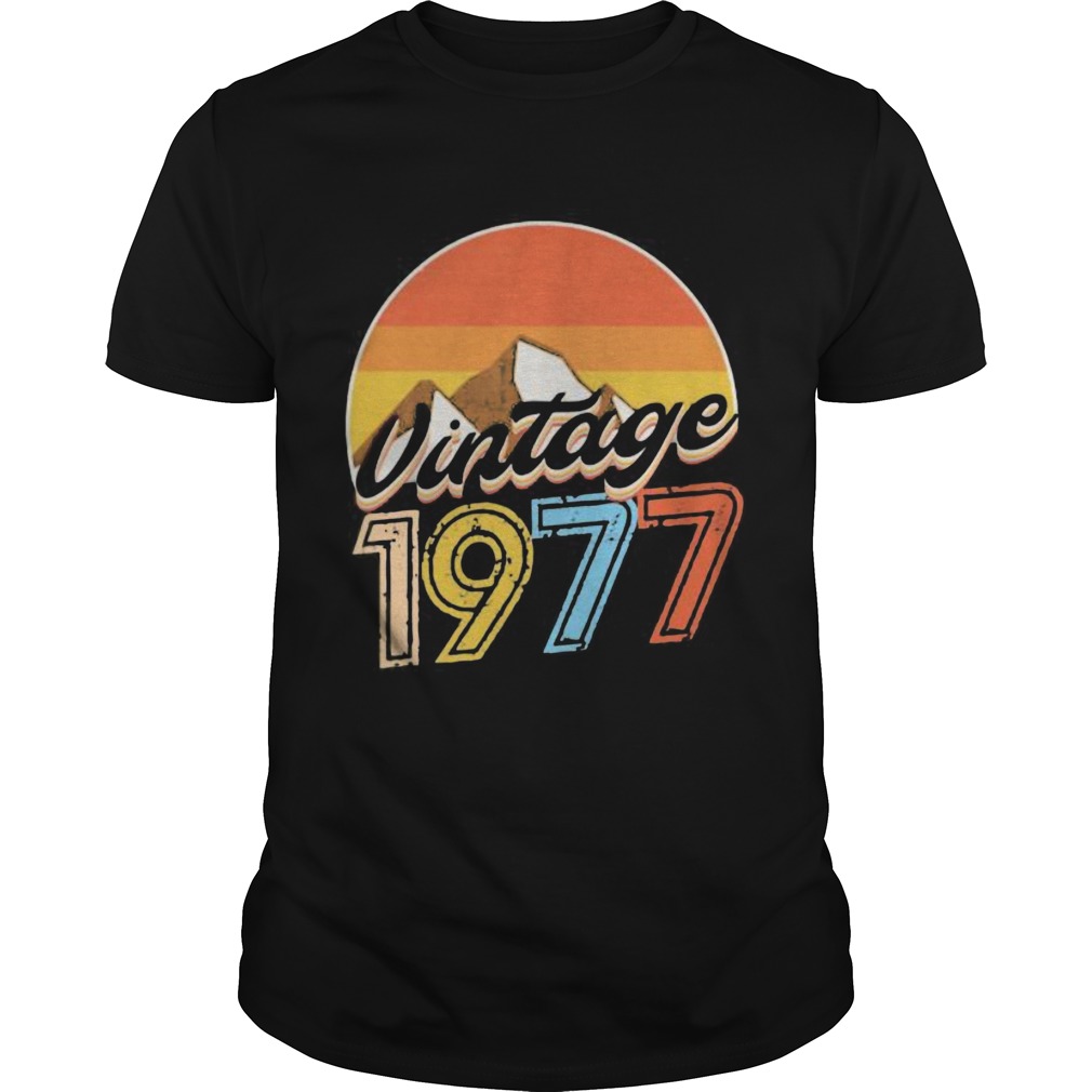 Vintage 1977 Vintage retro  Unisex