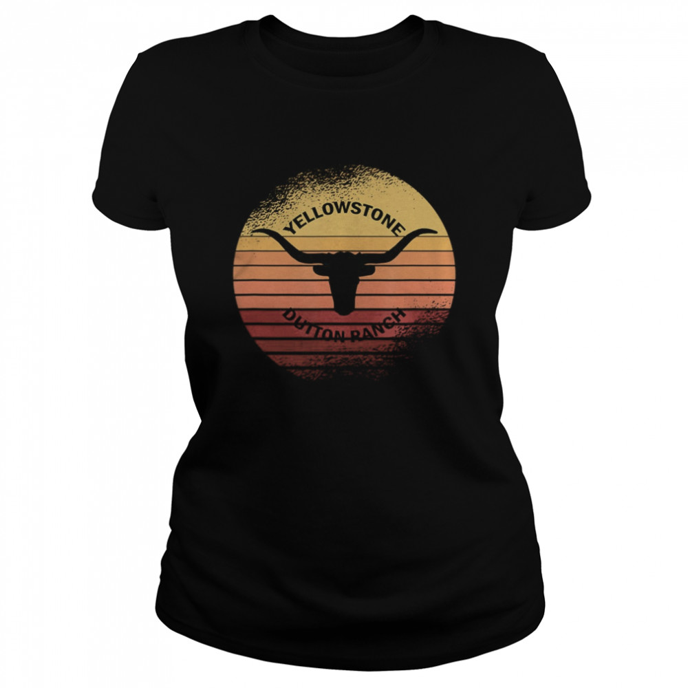 Vintage Yellowstone Ranch vintage  Classic Women's T-shirt