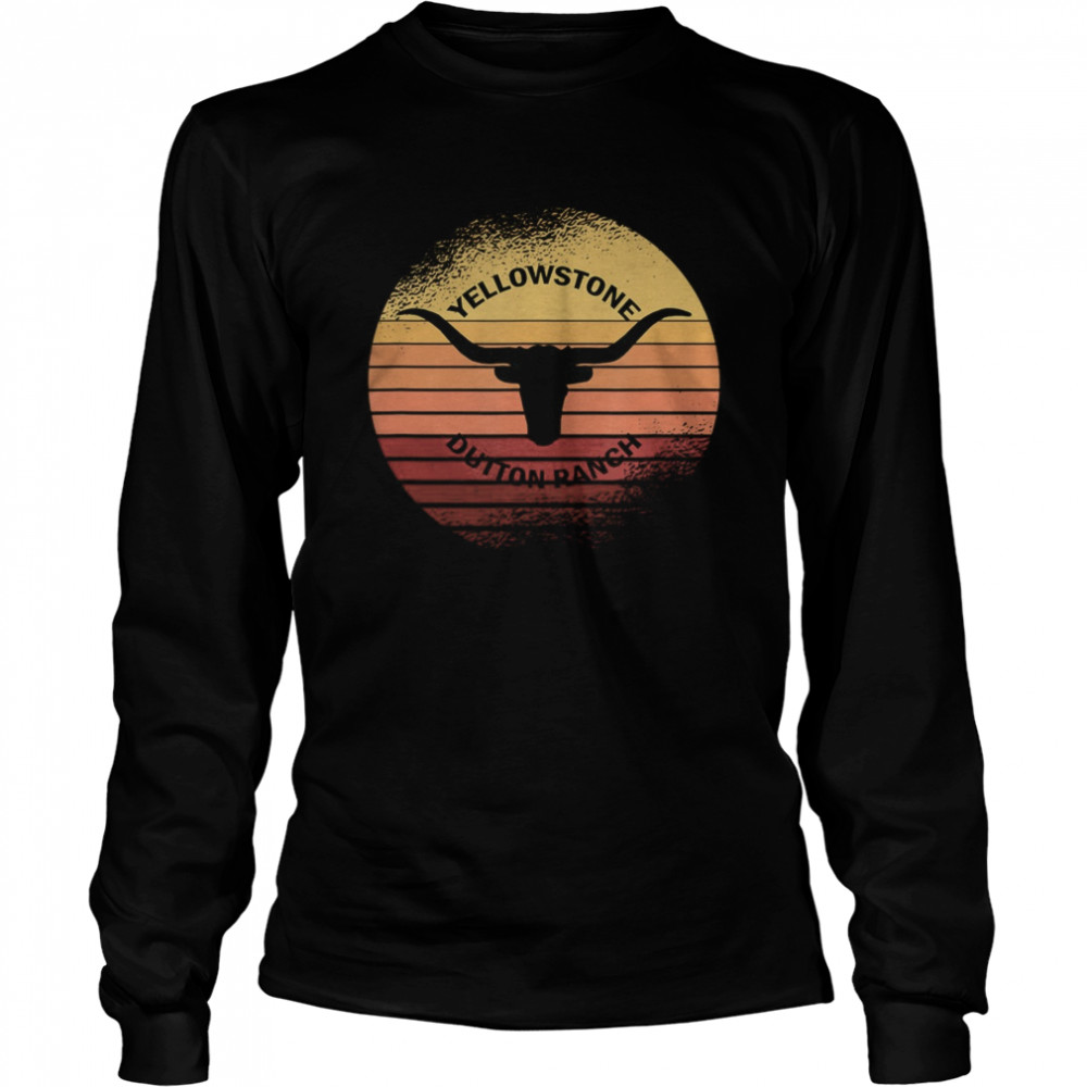 Vintage Yellowstone Ranch vintage  Long Sleeved T-shirt