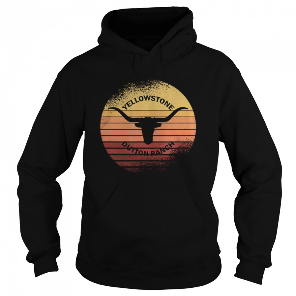 Vintage Yellowstone Ranch vintage  Unisex Hoodie