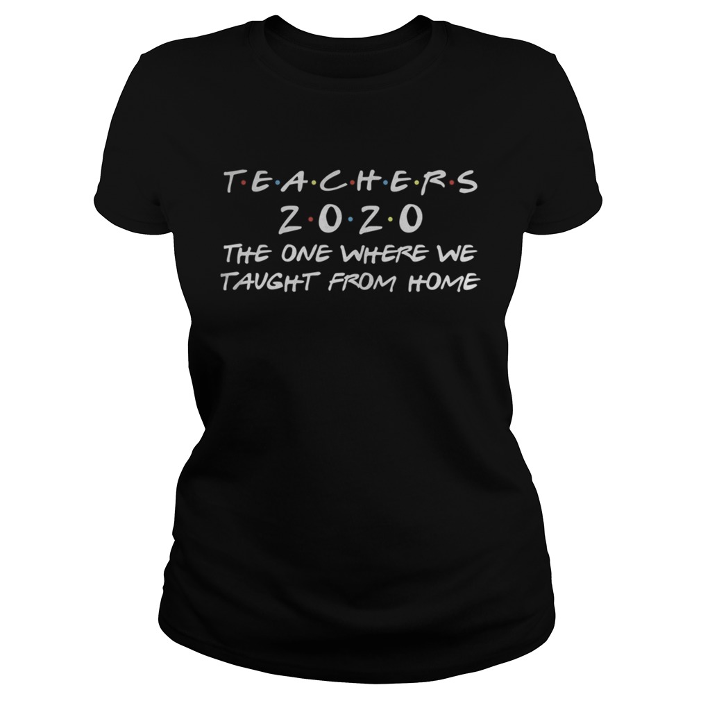 Virtual Teacher 2020 Quarantine Gift Funny Distance Learning  Classic Ladies