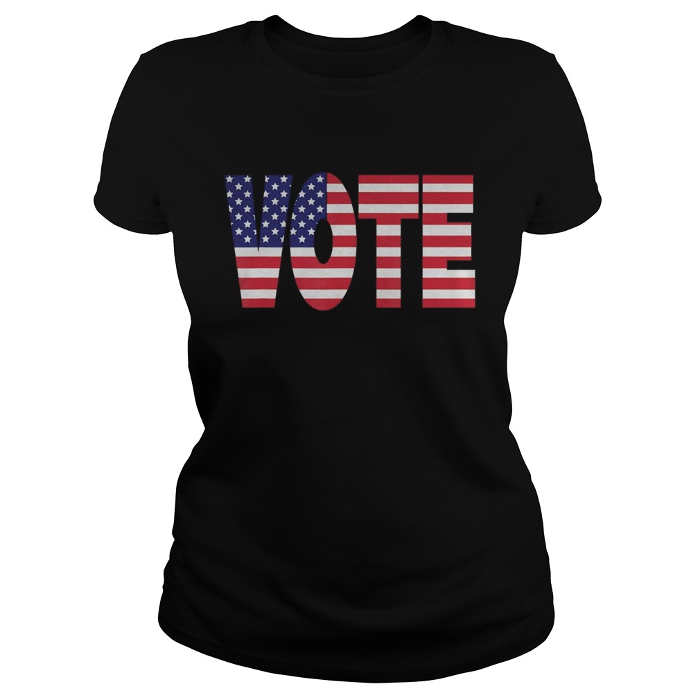 VoteAmerican Flag Edition  Classic Ladies