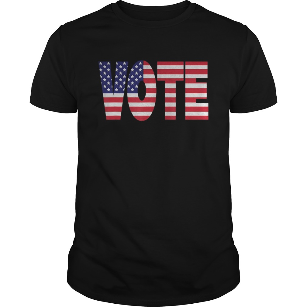 VoteAmerican Flag Edition shirt