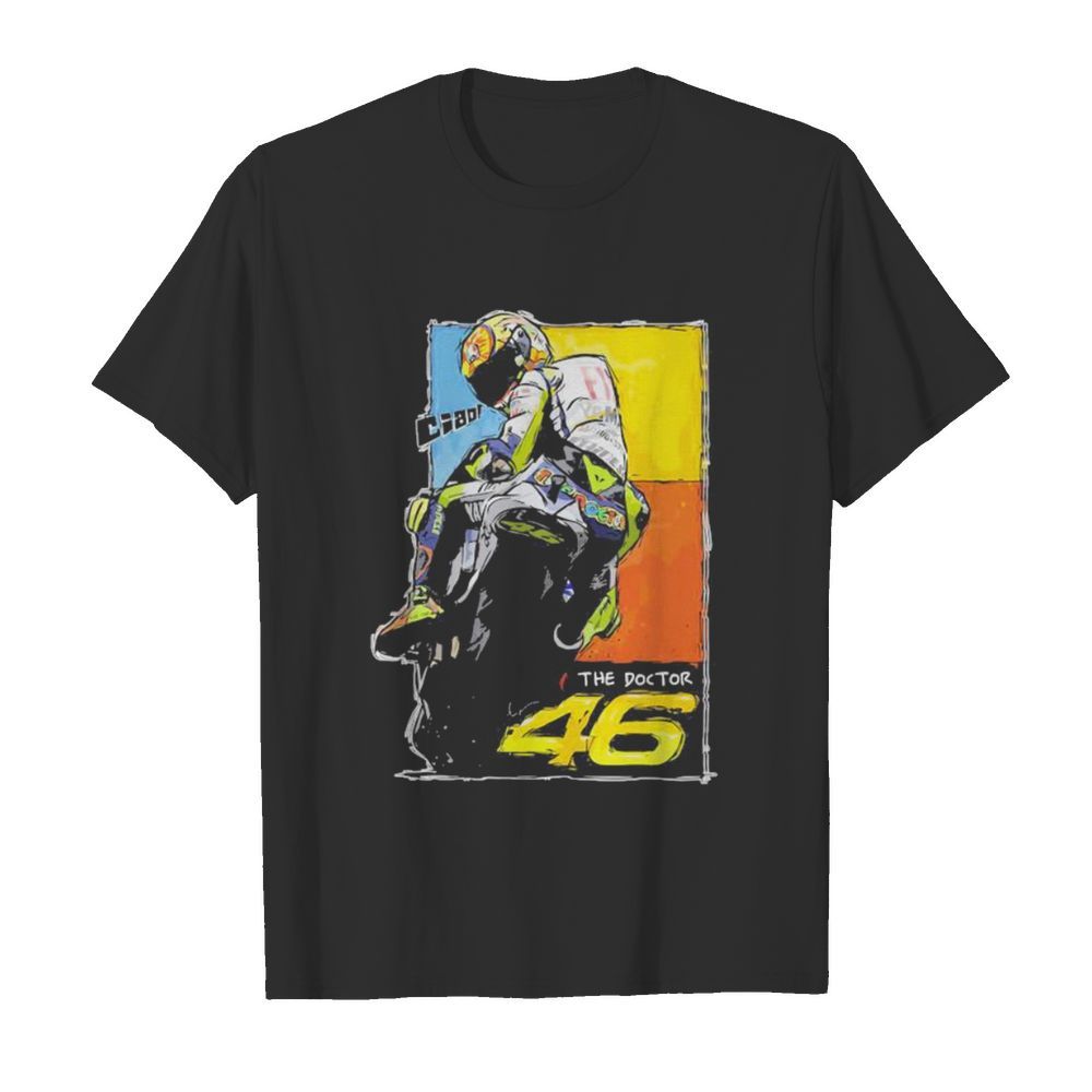 Vr46 valentino rossi the doctor signature vintage shirt