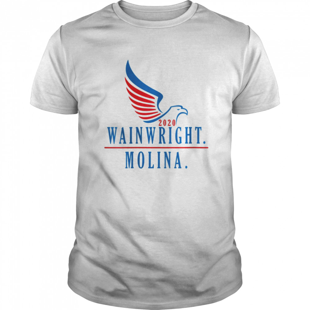 Wainwright Molina 2020 tee grand slam sports gift idea shirt