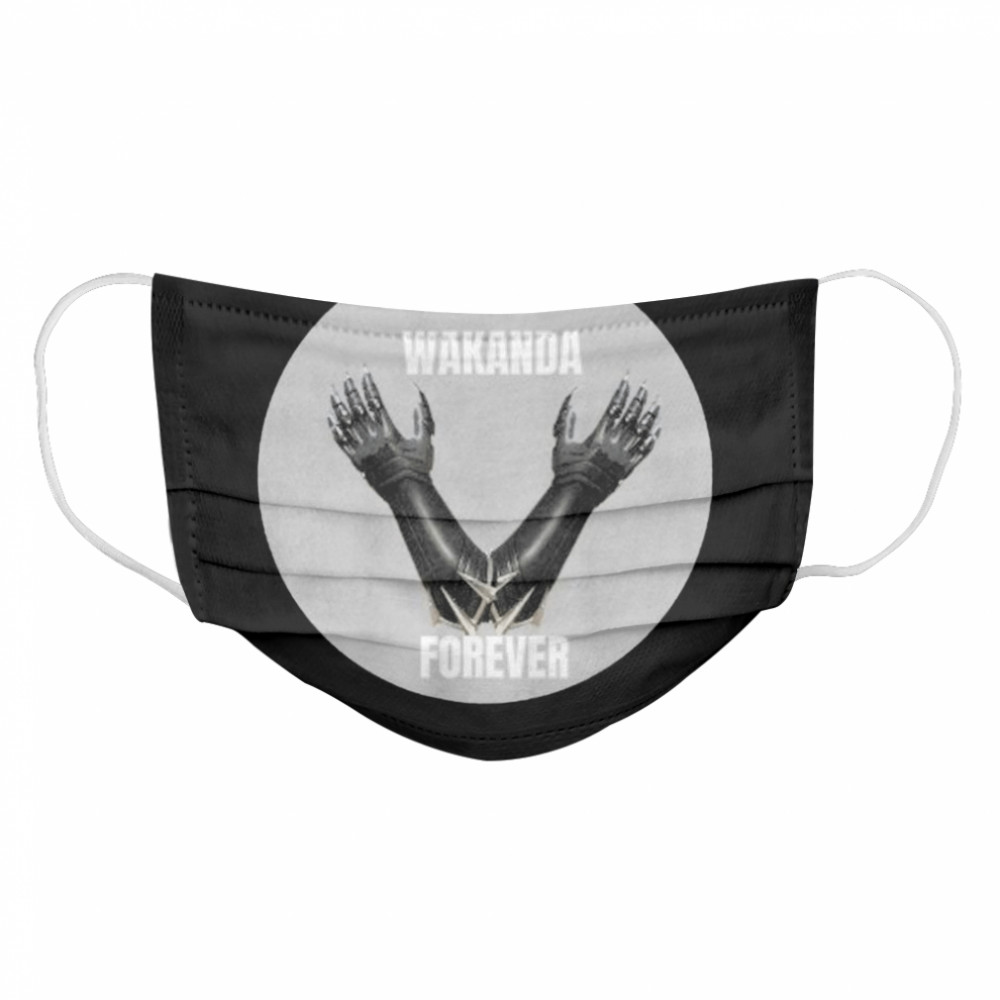 Wakanda Forever Black Panther Chadwick Boseman  Cloth Face Mask