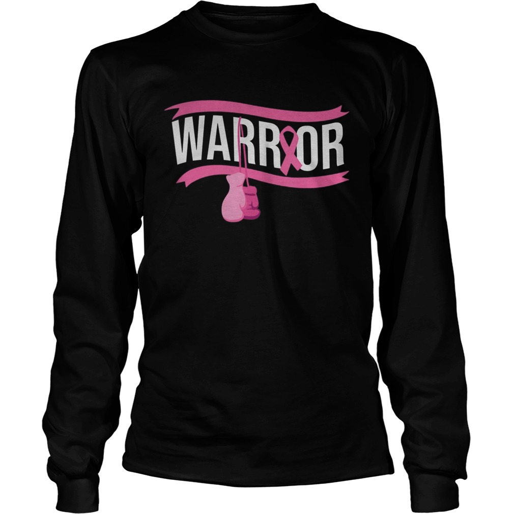 Warrior Breast Cancer Awareness  Long Sleeve