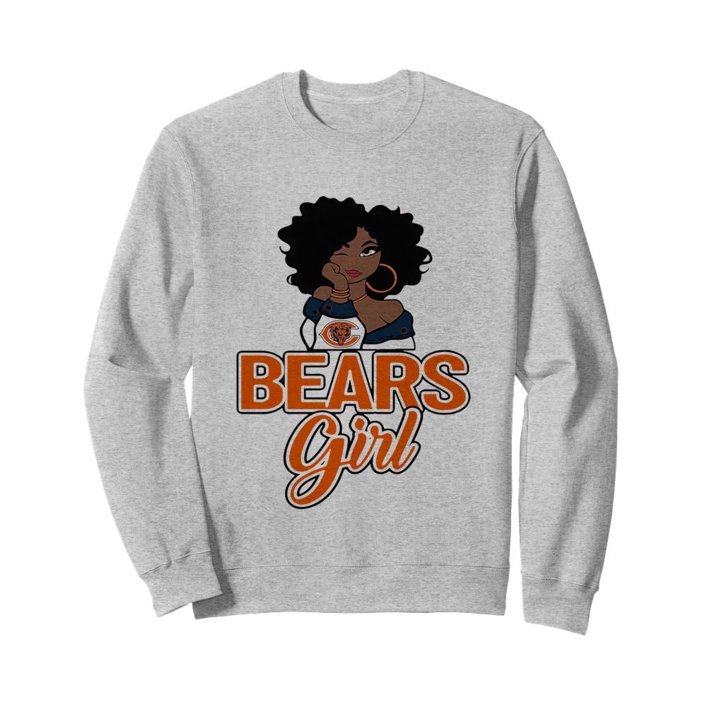 Women Chicago Bears Girl  Unisex Sweatshirt