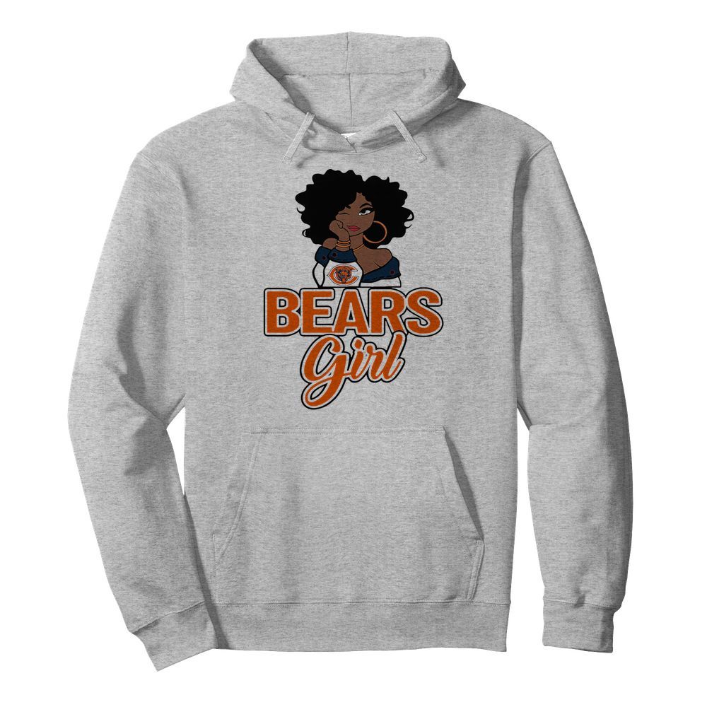 Women Chicago Bears Girl  Unisex Hoodie