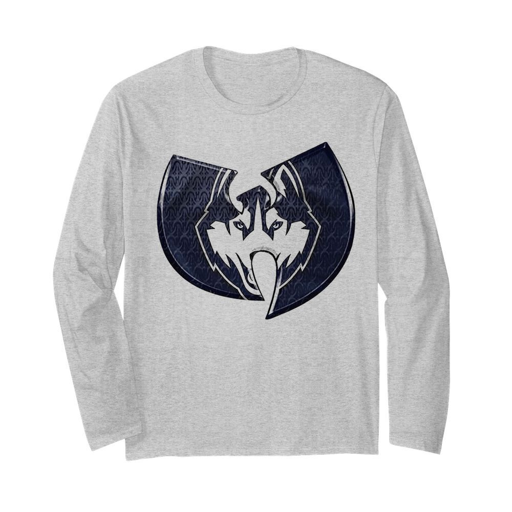 WuTang Connecticut Huskies  Long Sleeved T-shirt 