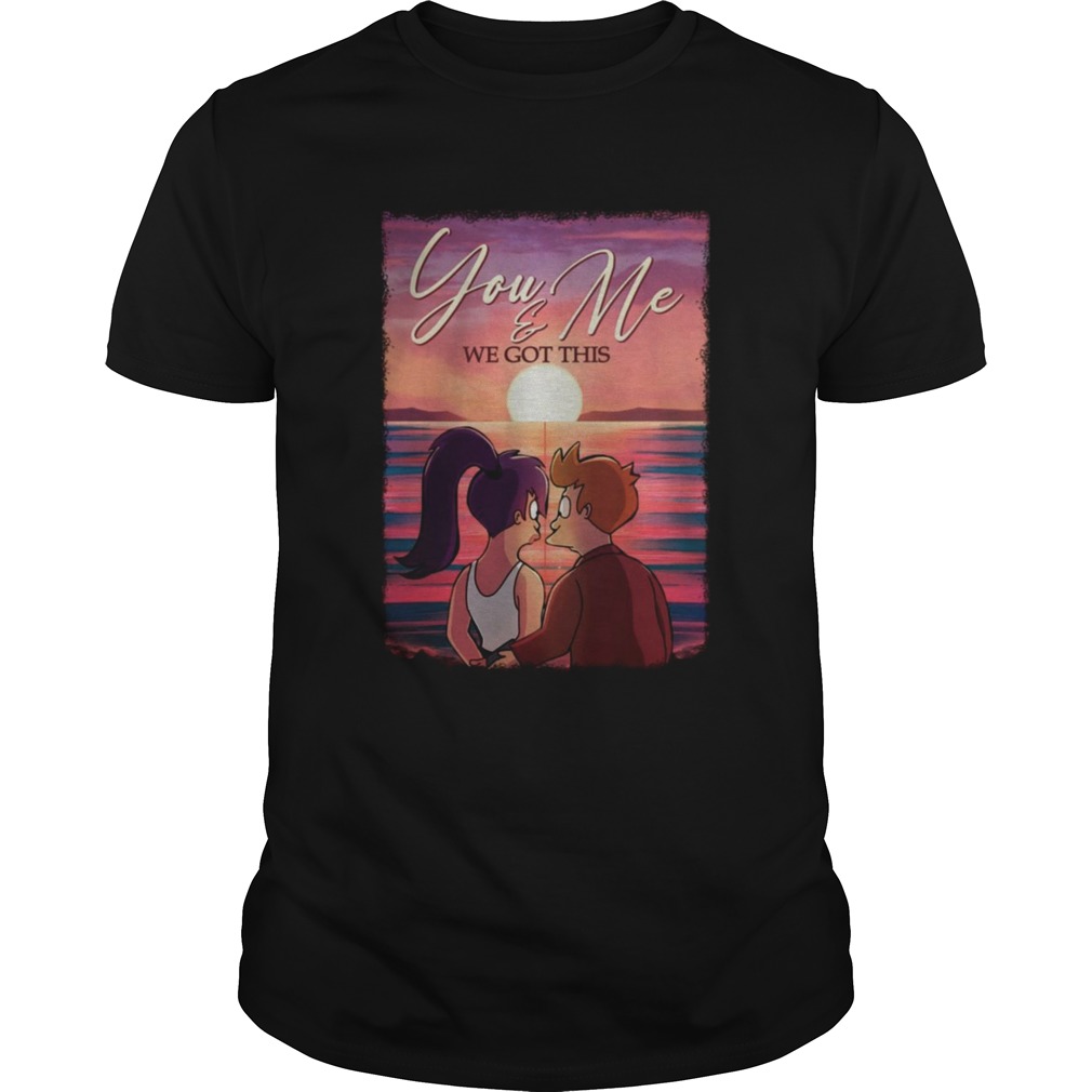 You And Me We Got This Gallery Wrapped Framed Canvas Prints shirt