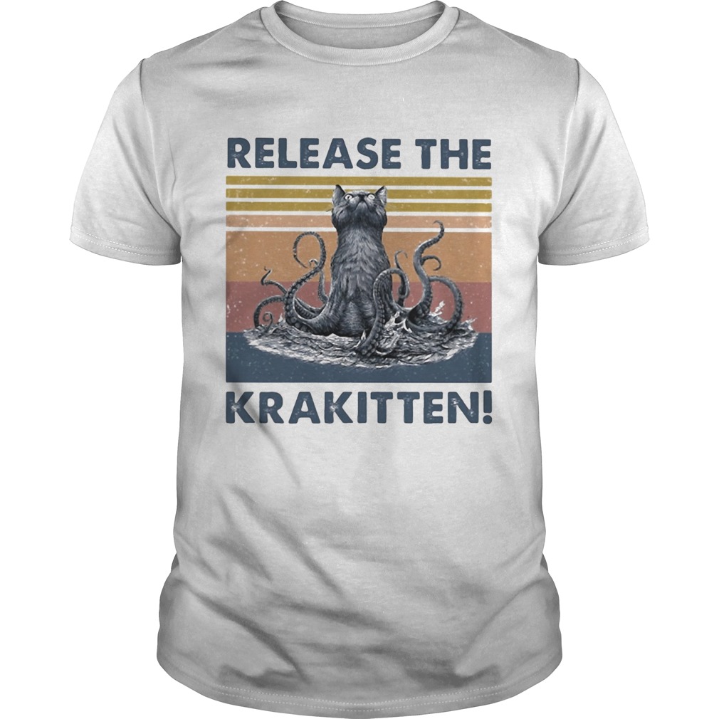 release the krakitten vintage shirt