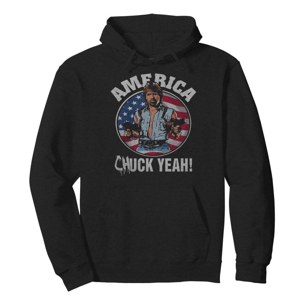 America Chuck Yeah  Unisex Hoodie