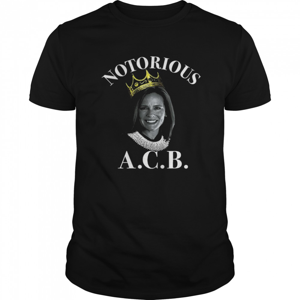 Amy Coney Barrett Notorious ACB shirt