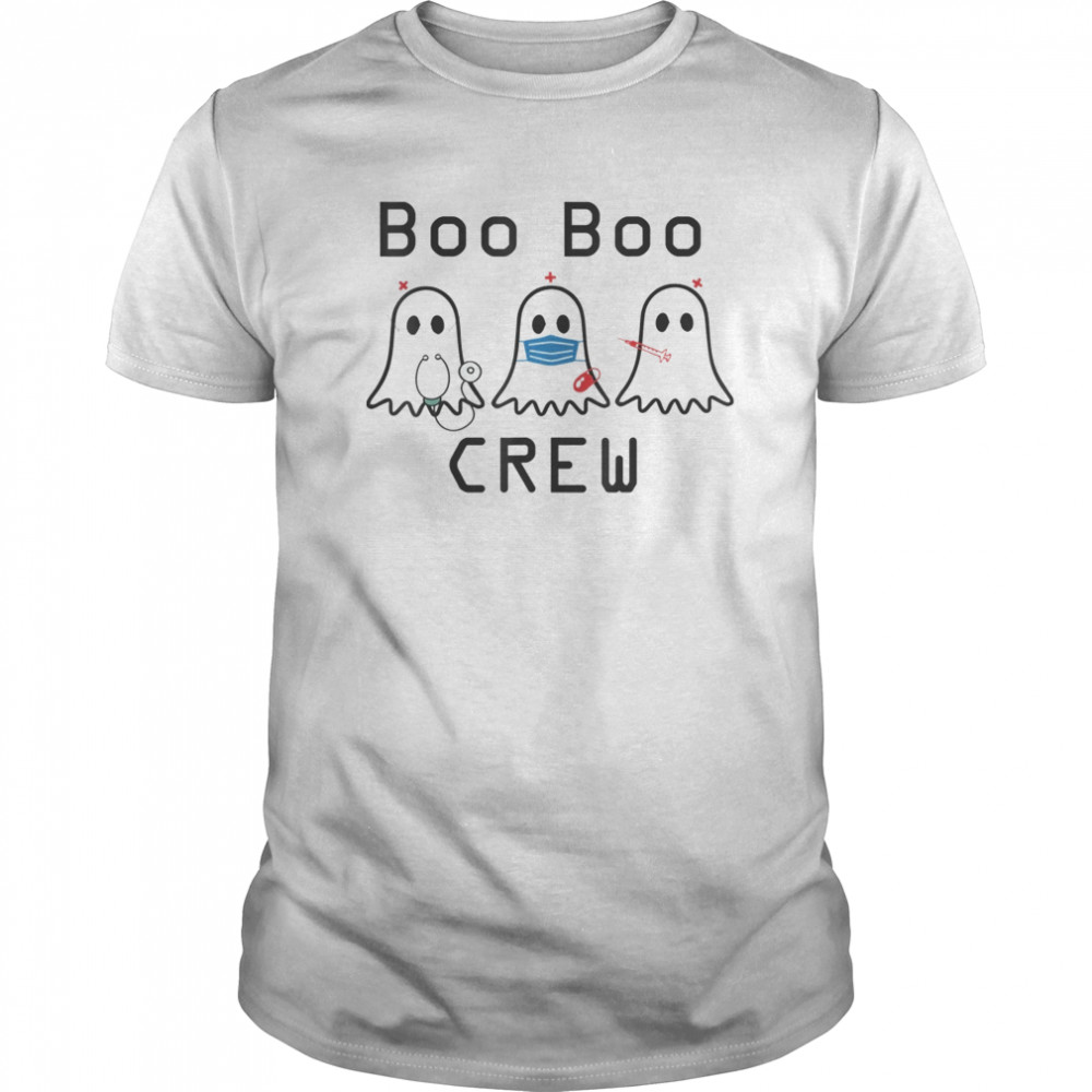 BOO BOO CREW NURSE HALLOWEEN GHOST shirt