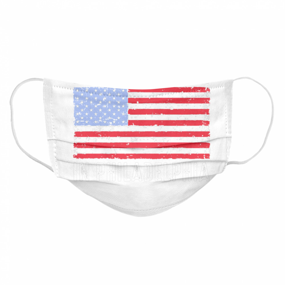 Bad Things Happen In Philadelphia Trump Flag  Cloth Face Mask