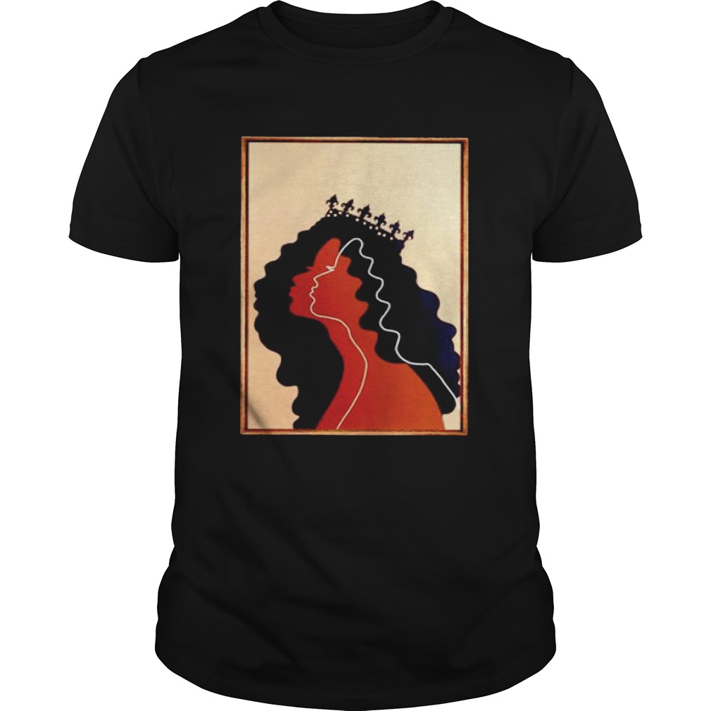 Beautiful Black Woman Portrait Art shirt