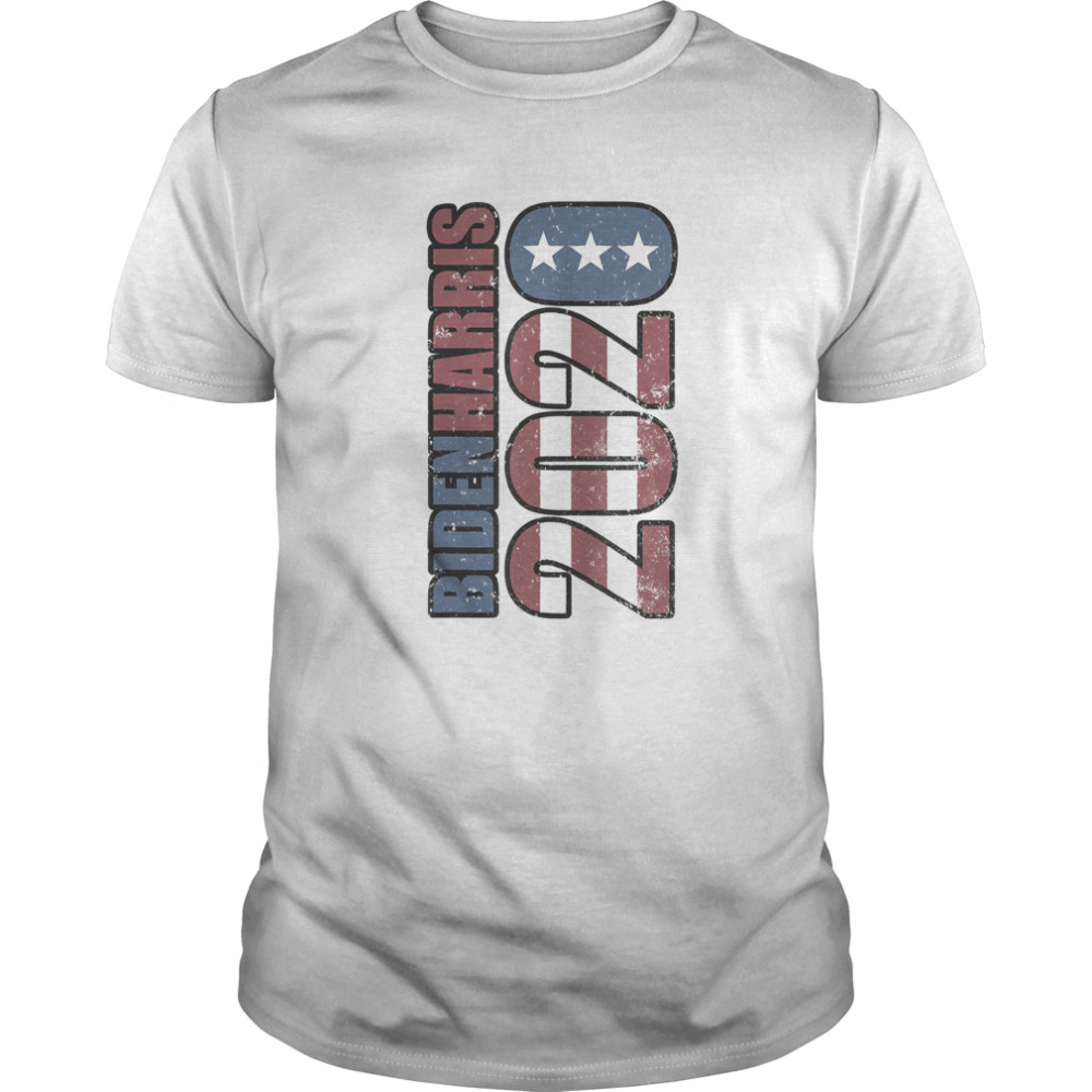 Biden Harris 2020 Vintage Style Election Vote  Classic Men's T-shirt