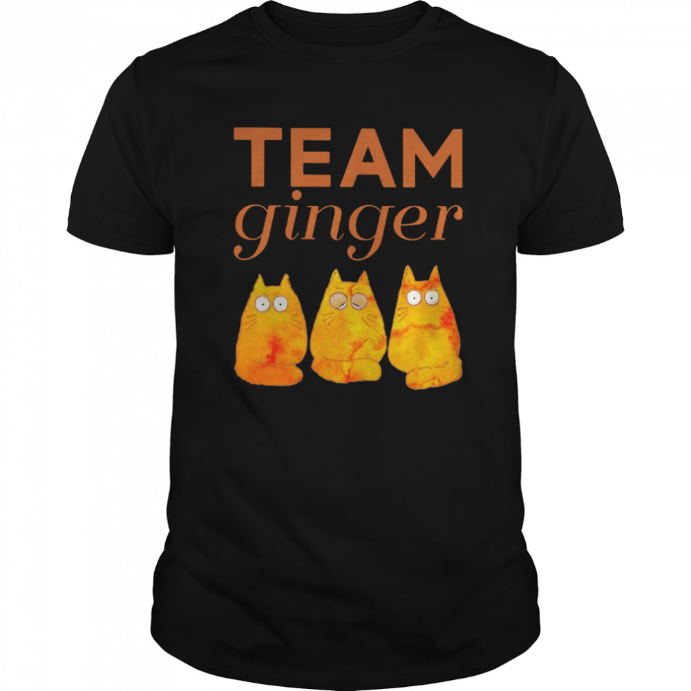 Cat Team Ginger shirt