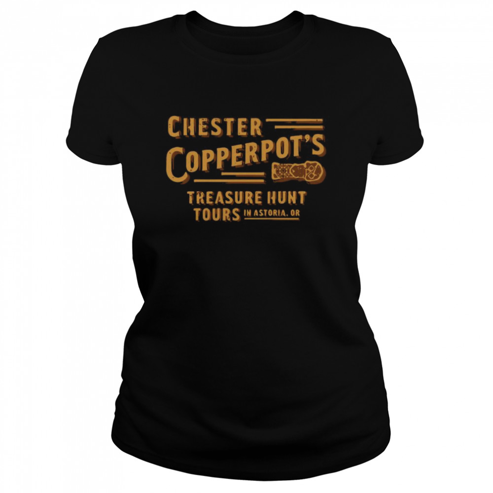 Chester Copperpot’s Treasure Hunt Tours  Classic Women's T-shirt