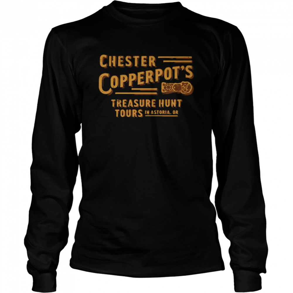 Chester Copperpot’s Treasure Hunt Tours  Long Sleeved T-shirt