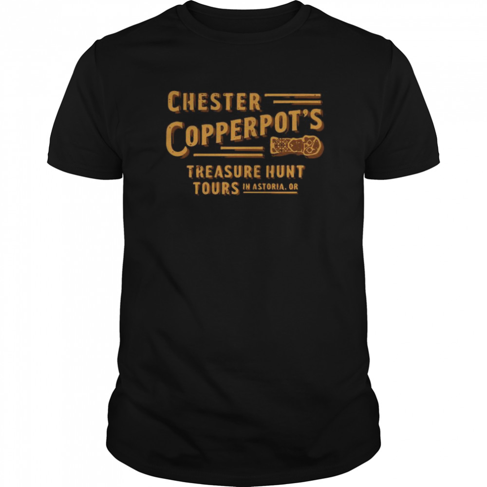 Chester Copperpot’s Treasure Hunt Tours  Classic Men's T-shirt