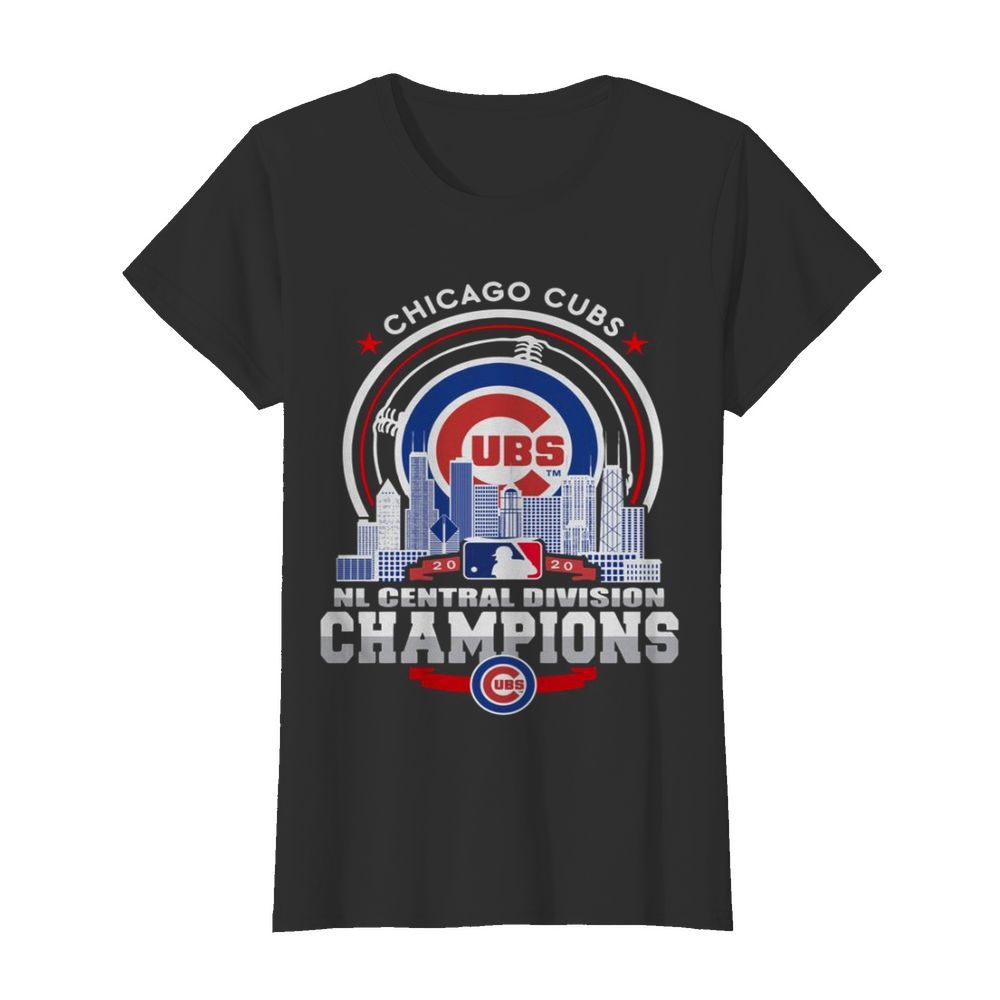 Chicago Cubs Nl Central Division Champions 2020  Classic Women's T-shirt