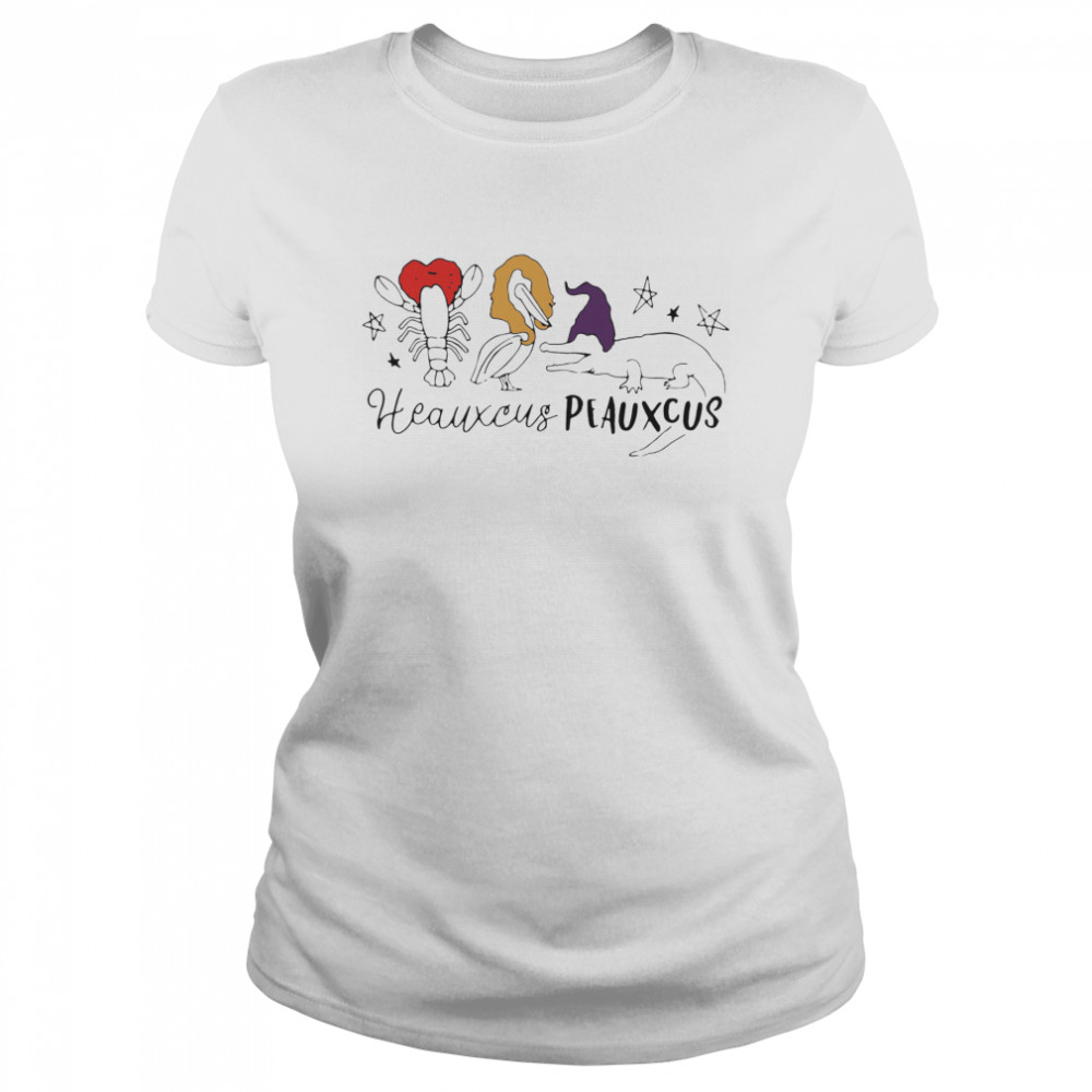 Cute Heauxcus Peauxcus Cajun French  Classic Women's T-shirt