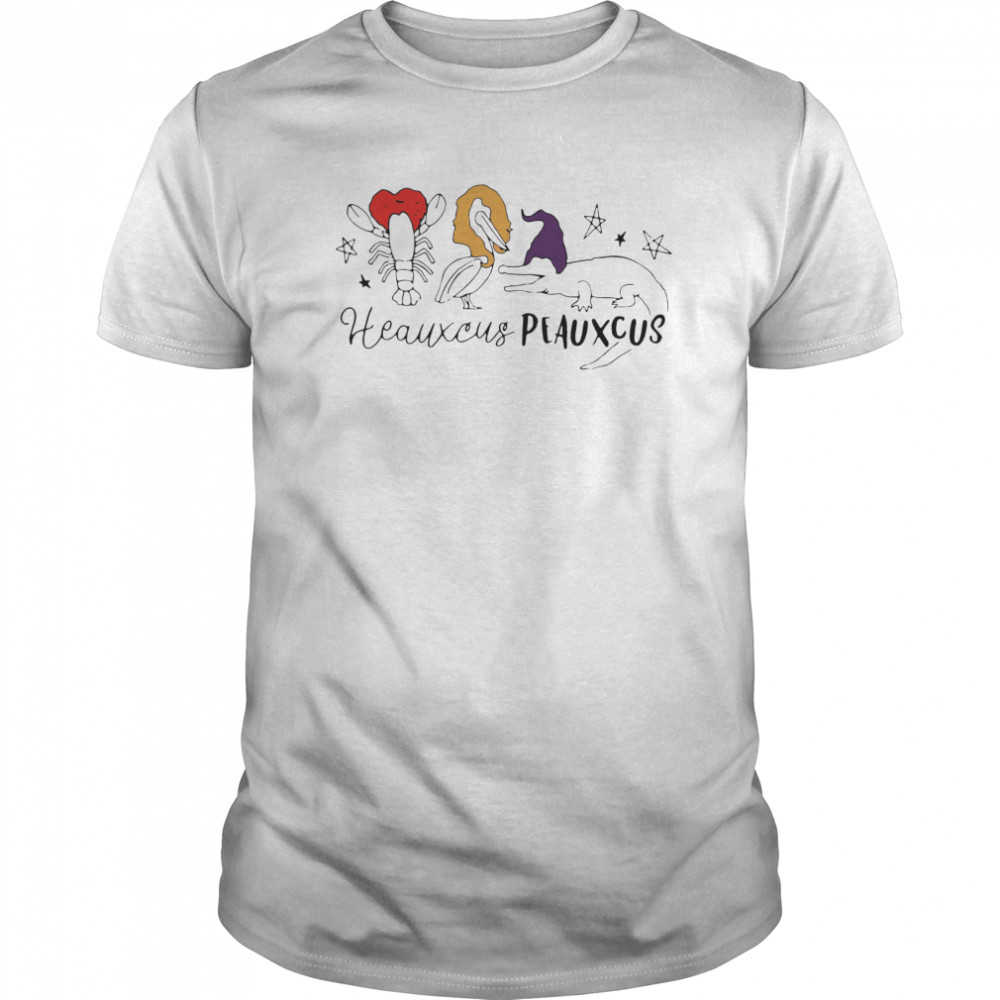 Cute Heauxcus Peauxcus Cajun French shirt