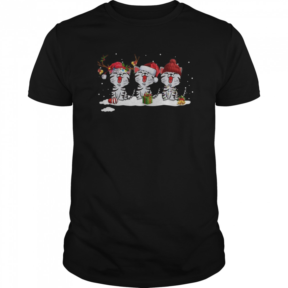 Cute Santa Cat Merry Christmas Cat 2020 shirt