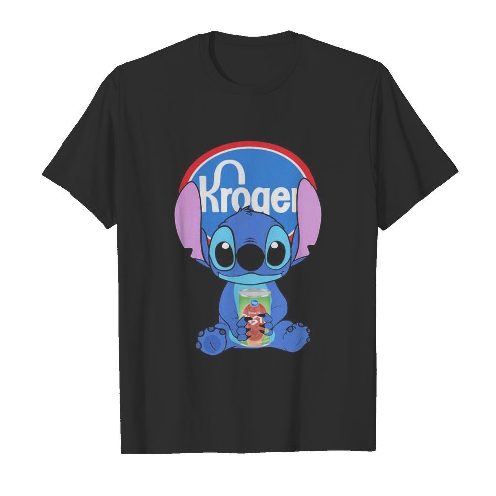 Disney stitch kroger logo shirt