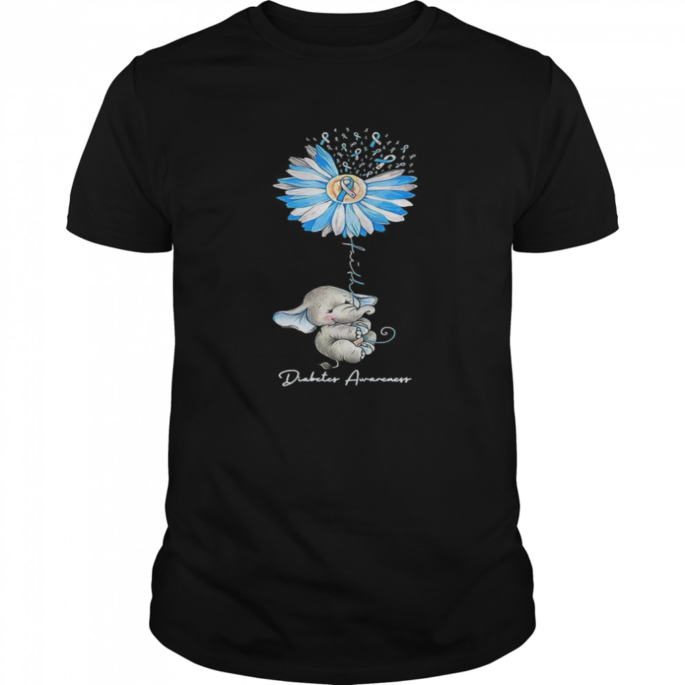 Elephant Diabetes Awareness shirt