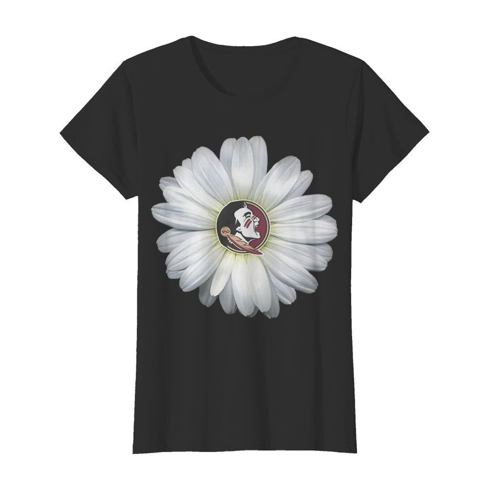 Florida State Seminole Daisy Flower  Classic Women's T-shirt