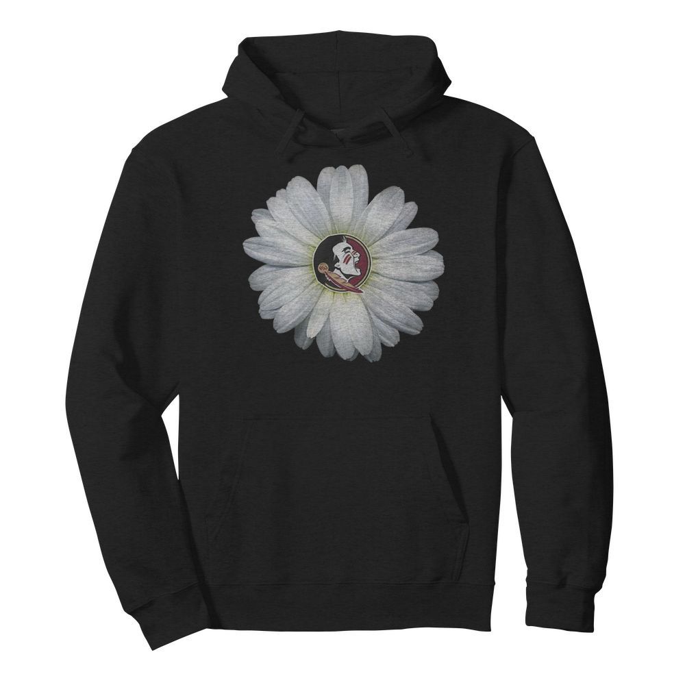 Florida State Seminole Daisy Flower  Unisex Hoodie