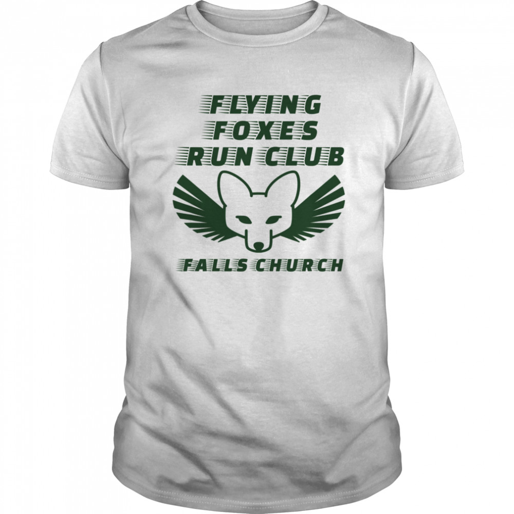 Flying Foxes Run Club Falls Church shirt