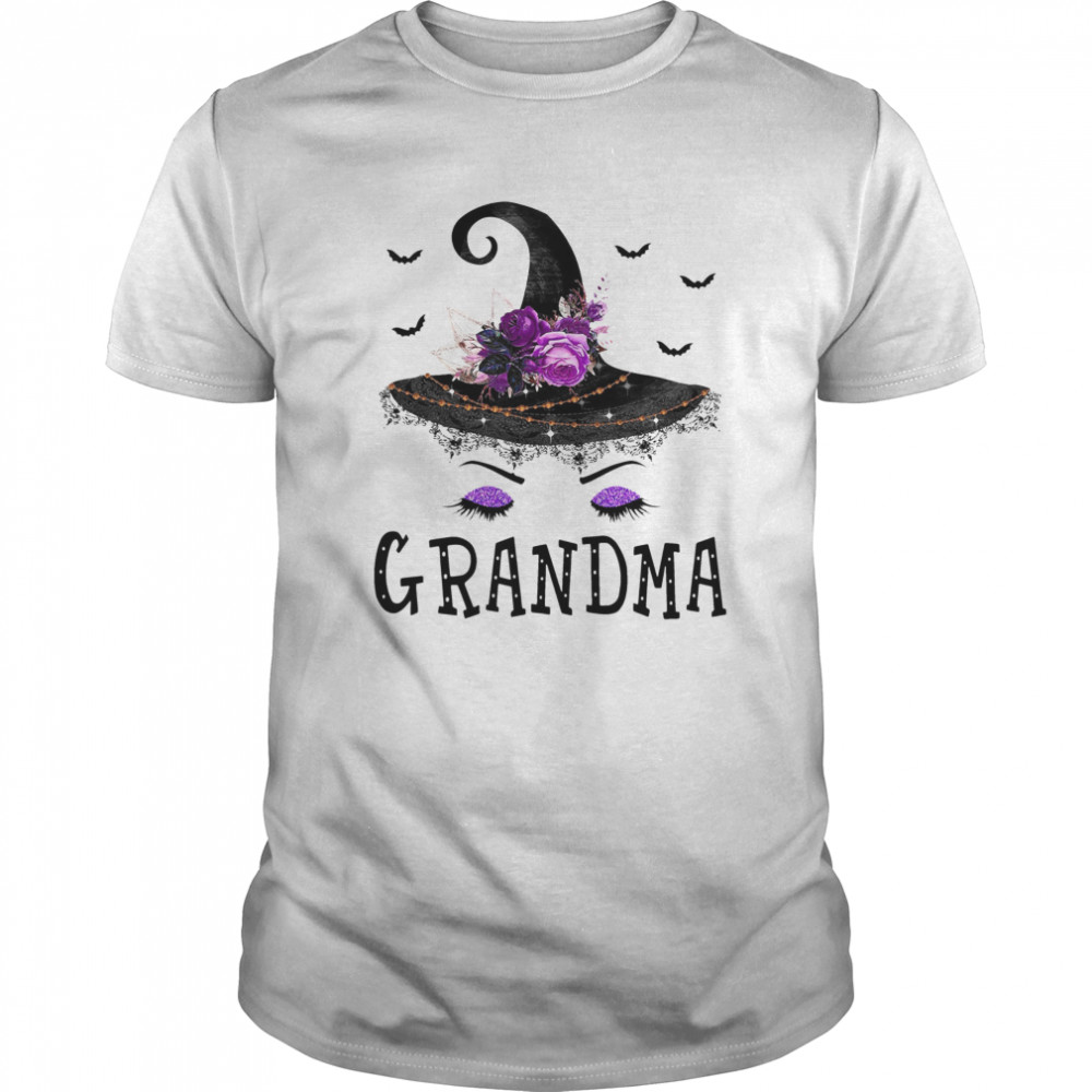 Grandma Witch Hat Halloween shirt