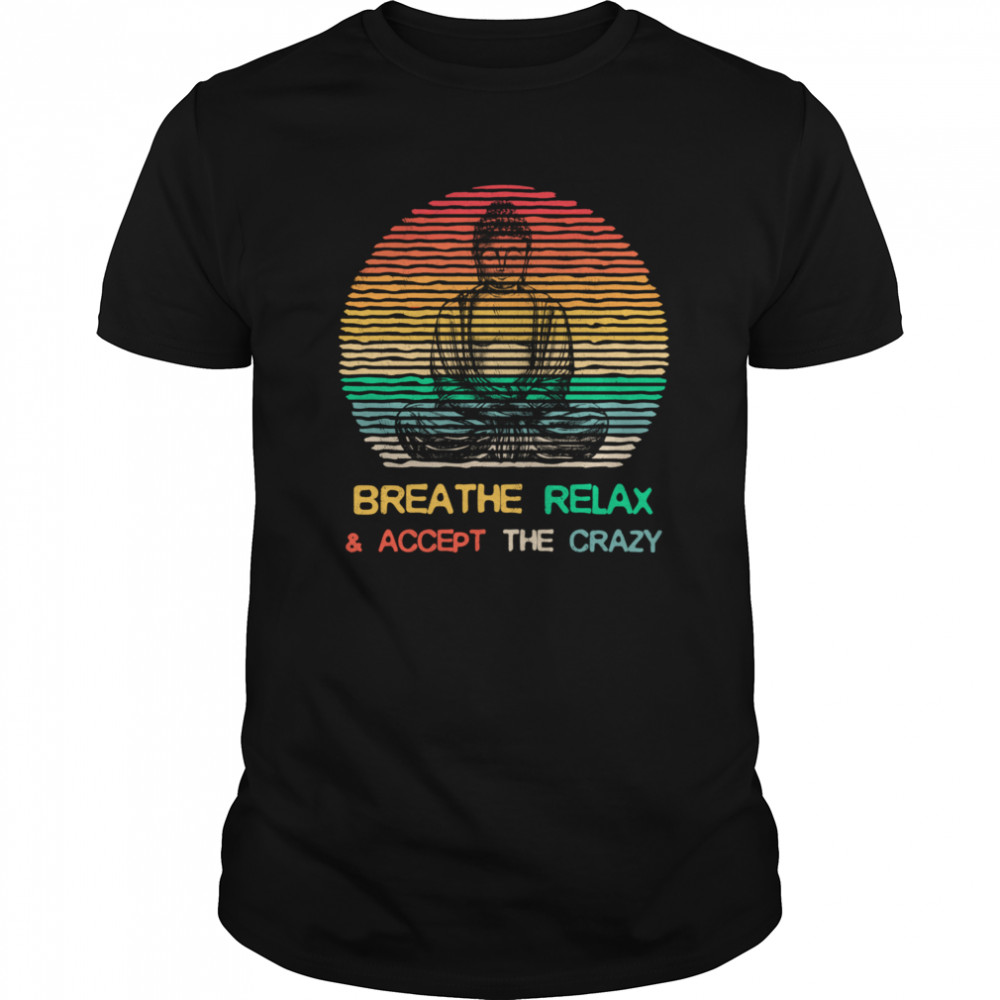 Guatama Buddha Retro Vintage Pilates Yoga shirt