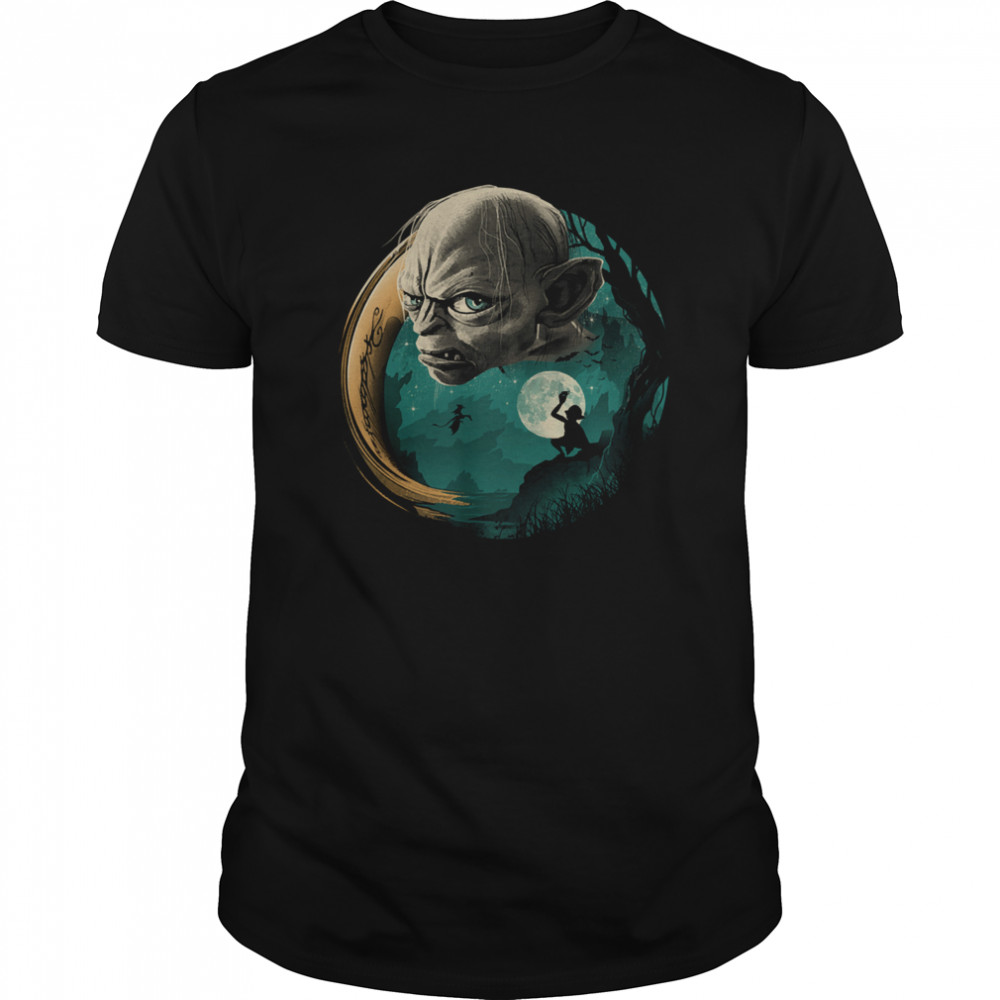 Halloween Gollum shirt