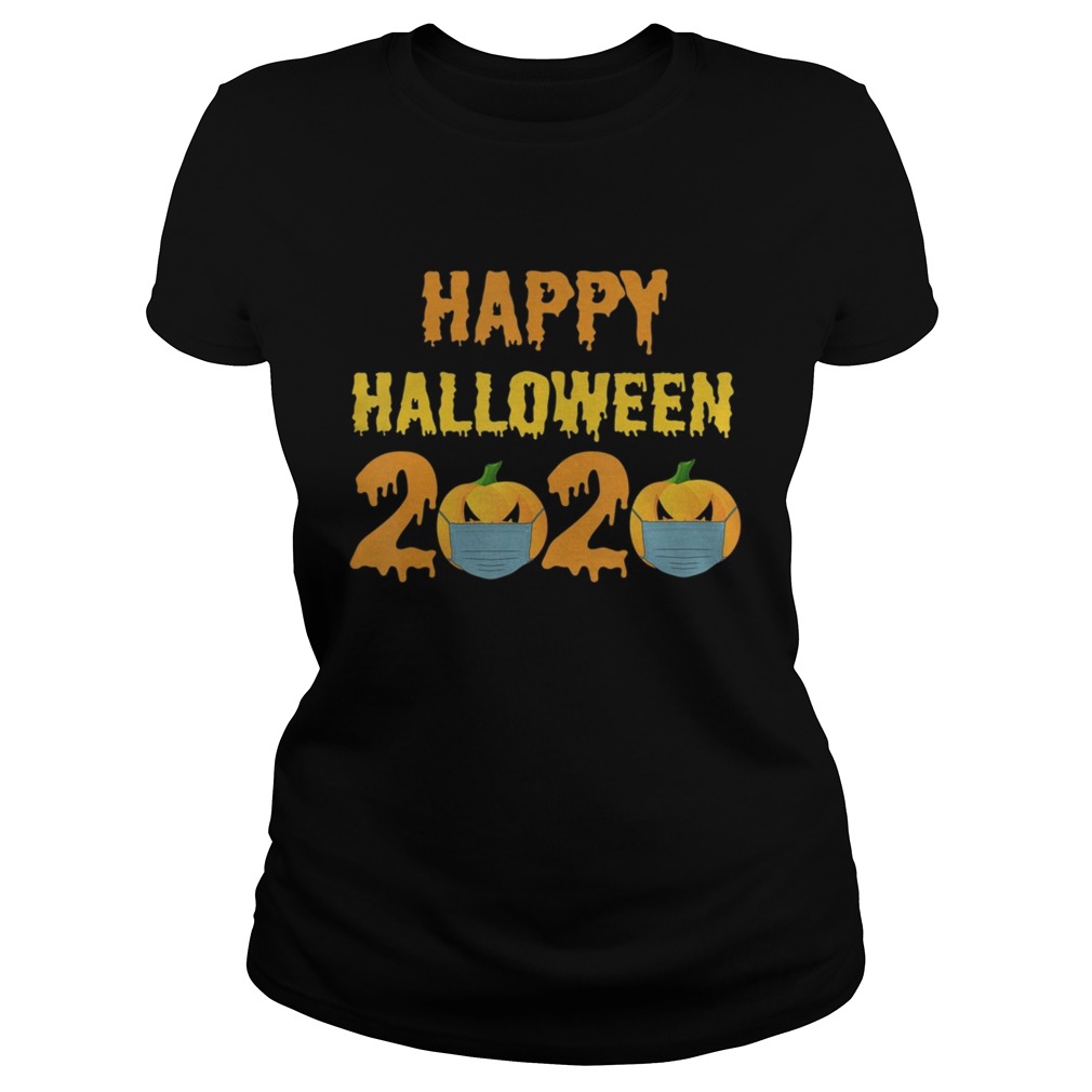 Halloween Party 2020 Pumpkin With Face Mask  Classic Ladies