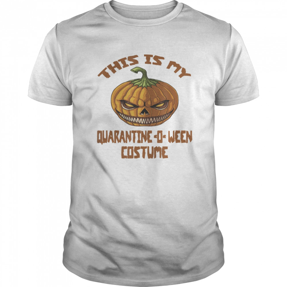 Halloween Quarantine O Ween horror smile pumpkin shirt