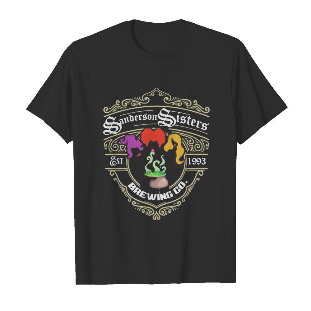 Halloween hocus pocus sanderson sisters est 1993 brewing co shirt