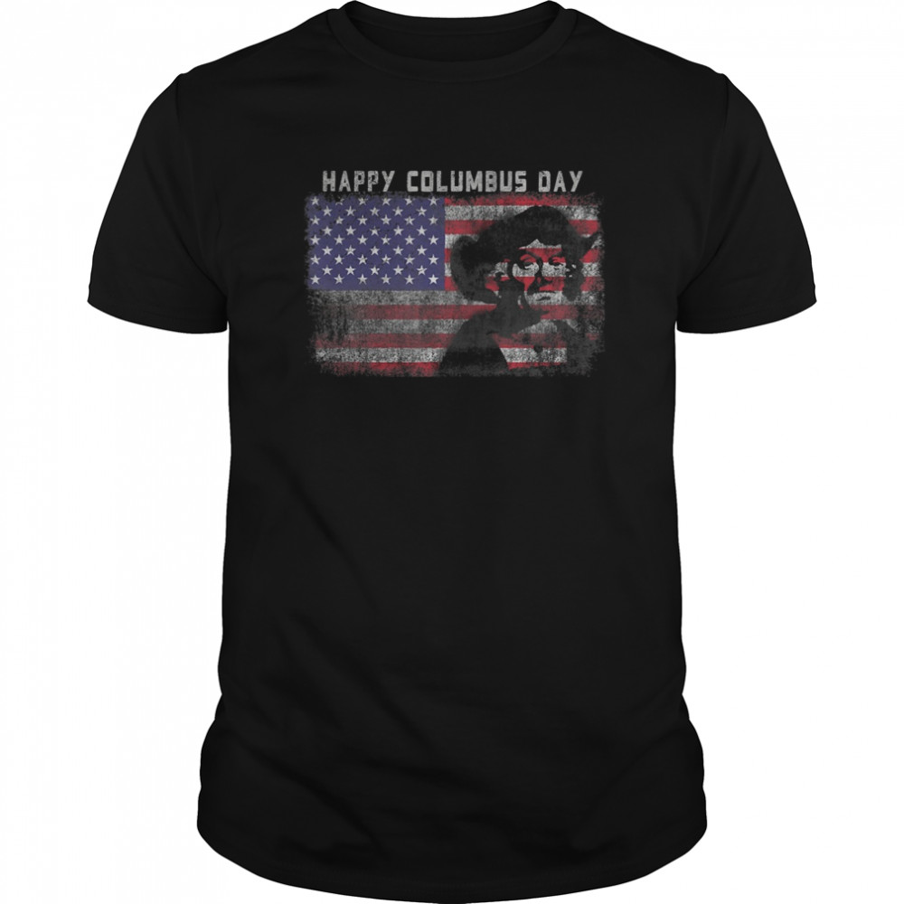 Happy Columbus Day  Classic Men's T-shirt