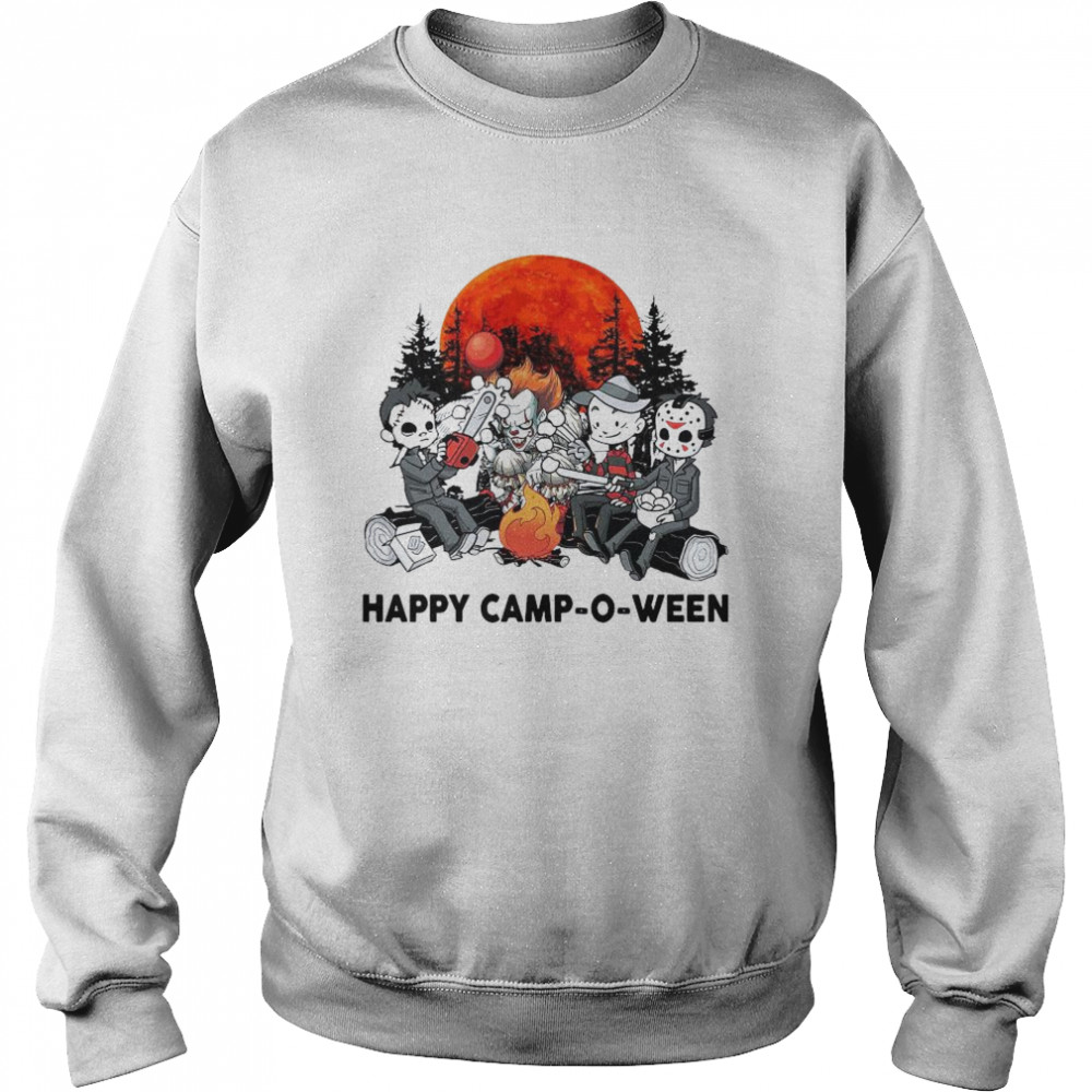 Horror Characters Movies Happy Camp O Ween  Unisex Sweatshirt