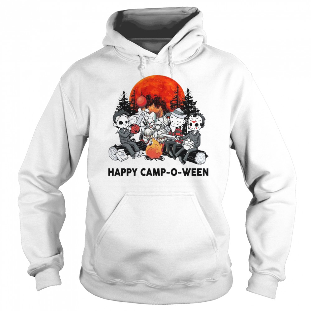 Horror Characters Movies Happy Camp O Ween  Unisex Hoodie