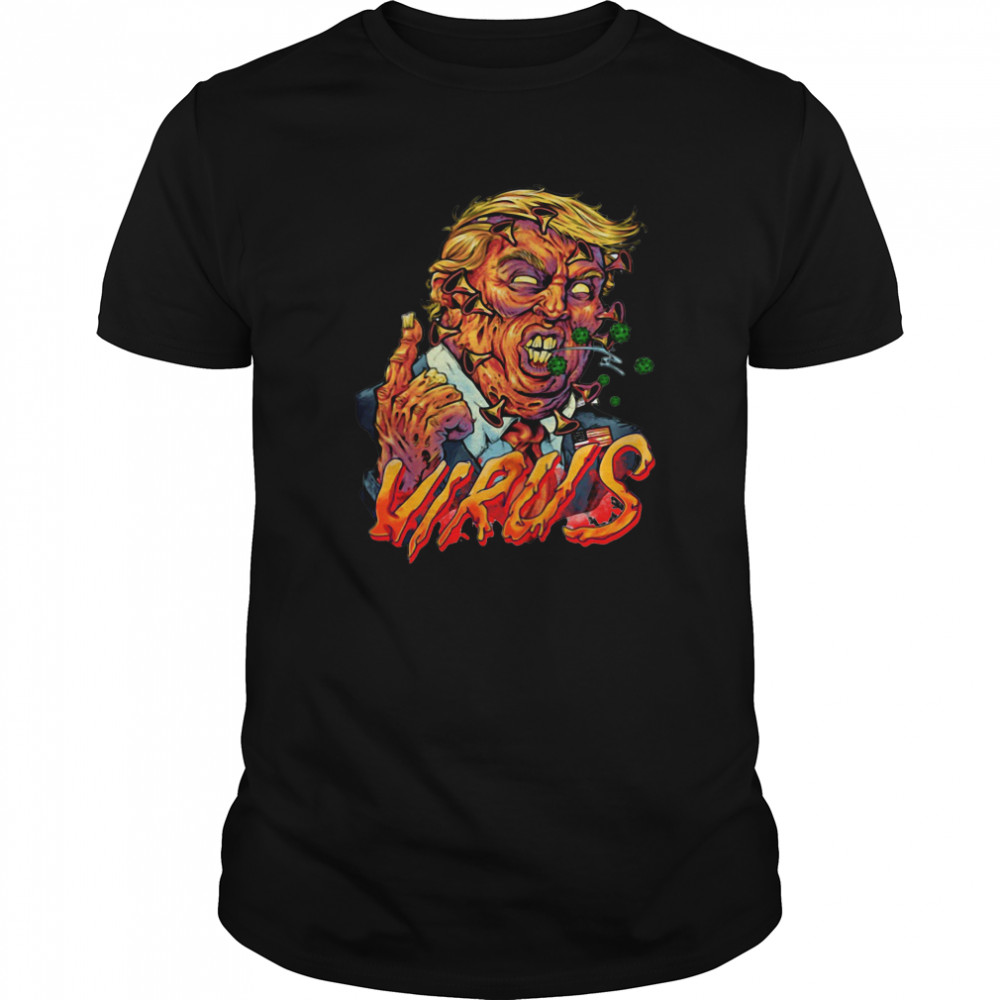 Horror Trump Virus Halloween shirt