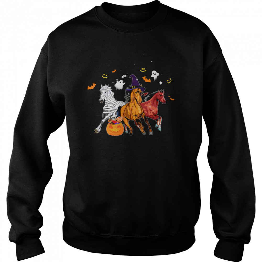 Horse In Halloween Costume  Unisex Sweatshirt